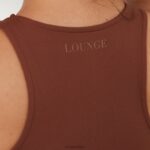 365 tweedehuid racerbacktop vrouwen chocolade Lounge kleding 008ZJ855 - Image 4