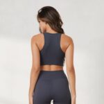 365 tweedehuid racerbacktop vrouwen kiezelsteen Lounge kleding 008ZJ852 - Image 2