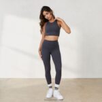 365 tweedehuid racerbacktop vrouwen kiezelsteen Lounge kleding 008ZJ852 - Image 4
