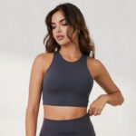 365 tweedehuid racerbacktop vrouwen kiezelsteen Lounge kleding 008ZJ852 - Image 5