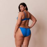 anti-zwaartekracht push-up bh en string/slip set vrouwen kobalt blauw Lounge ondergoed 008ZJ110 - Image 12