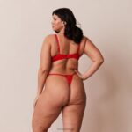 anti-zwaartekracht push-up bh en string/slip set vrouwen rood Lounge ondergoed 008ZJ129 - Image 10