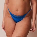 anti-zwaartekracht string vrouwen kobalt blauw Lounge ondergoed 008ZJ577 - Image 5