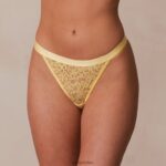 balkon string vrouwen citroen Lounge ondergoed 008ZJ736