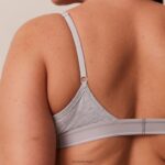 bamboe minimale driehoekige bh & string/slip set vrouwen grijs Lounge ondergoed 008ZJ214 - Image 17