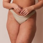 bamboe minimale driehoekige string vrouwen olijf Lounge ondergoed 008ZJ406 - Image 3
