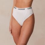 basisstring van bamboe vrouwen wit Lounge ondergoed 008ZJ384 - Image 4