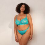 Blossom balconnet bh en string set vrouwen wintertaling Lounge ondergoed 008ZJ26 - Image 9