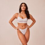 blote bh en string set vrouwen grijs Lounge ondergoed 008ZJ177 - Image 3