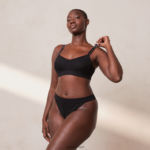 blote bh en string set vrouwen zwart Lounge ondergoed 008ZJ175 - Image 2