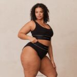 bralette en slipje setje vrouwen zwart Lounge ondergoed 008ZJ232 - Image 3