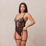 Brooke bodysuit vrouwen zwart Lounge ondergoed 008ZJ338 - Image 5