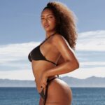bruin luxe bikinitopje vrouwen zwart Lounge badkleding 008ZJ1022 - Image 6