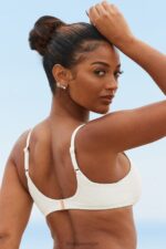 Cali getextureerde bikinitop vrouwen room Lounge badkleding 008ZJ984 - Image 2