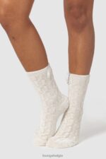 chenille gebreide sokken vrouwen parel Lounge kleding 008ZJ950