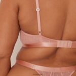 chique balconette bh & string set vrouwen roze Lounge ondergoed 008ZJ97 - Image 4