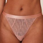 chique balconette bh & string set vrouwen roze Lounge ondergoed 008ZJ97 - Image 8