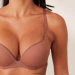 Comfort push-up T-shirt bh en stringset vrouwen mokka Lounge ondergoed 008ZJ163 - Image 8