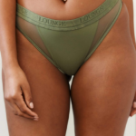 contour mesh slip vrouwen khaki Lounge ondergoed 008ZJ373