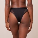 contour mesh slip vrouwen zwart Lounge ondergoed 008ZJ374