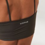 cropped cami-top x jess hunt vrouwen zwart gewassen Lounge kleding 008ZJ800 - Image 5