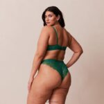 Desire balconette bh & string/slip set vrouwen smaragd Lounge ondergoed 008ZJ101 - Image 12