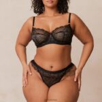 Desire balconette bh & string/slip set vrouwen zwart Lounge ondergoed 008ZJ22 - Image 18