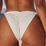 essentieel bikinibroekje vrouwen room Lounge badkleding 008ZJ1002 - Image 12