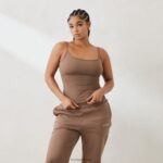essentieel cami-topje vrouwen koffie Lounge kleding 008ZJ820 - Image 5