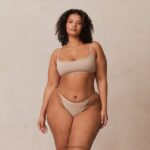 essentiële bralette en string/slip set vrouwen nerts Lounge ondergoed 008ZJ180 - Image 11