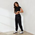 essentiële joggers vrouwen zwart Lounge kleding 008ZJ908
