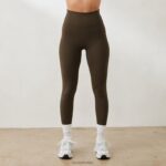 essentiële legging vrouwen espresso Lounge kleding 008ZJ899