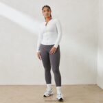 essentiële legging vrouwen houtskool Lounge kleding 008ZJ896 - Image 8