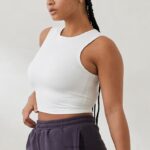 essentiële tanktop vrouwen gebroken wit Lounge kleding 008ZJ826 - Image 5