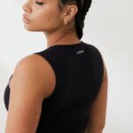 essentiële tanktop vrouwen zwart Lounge kleding 008ZJ829 - Image 6