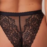 flair balconette bh & string/slip set vrouwen zwart Lounge ondergoed 008ZJ100 - Image 4