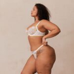 fleur balconnet bh en g-string set vrouwen wit geel Lounge ondergoed 008ZJ71 - Image 3