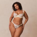 fleur balconnet bh en g-string set vrouwen wit geel Lounge ondergoed 008ZJ71 - Image 9
