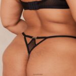 Flirt balconette bh & g-string/slip set vrouwen zwart Lounge ondergoed 008ZJ108 - Image 4