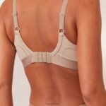 geribbelde mindful bh & string/slip set vrouwen nerts Lounge ondergoed 008ZJ168 - Image 8