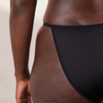 je dagelijkse T-shirt-bh en string/slip-set vrouwen zwart Lounge ondergoed 008ZJ124 - Image 9
