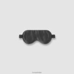 kenmerkend zijden slaapmasker vrouwen zwart Lounge kleding 008ZJ960 - Image 2