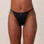 klassieke string vrouwen zwart Lounge ondergoed 008ZJ529