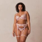 liana intimi ingesteld vrouwen roze Lounge ondergoed 008ZJ324