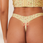 lieve g-string vrouwen citroen bloemen Lounge ondergoed 008ZJ443 - Image 5