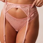louise intimi ingesteld vrouwen roze Lounge ondergoed 008ZJ343 - Image 8