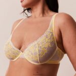 luxe balconette bh & string/slip set vrouwen citroen Lounge ondergoed 008ZJ21 - Image 15