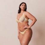 luxe balconette bh & string/slip set vrouwen citroen Lounge ondergoed 008ZJ21 - Image 16
