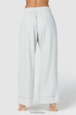 luxe pyjamabroek met reliëf vrouwen vorst Lounge kleding 008ZJ958 - Image 2