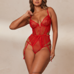 mila intimi bodysuit vrouwen rood Lounge ondergoed 008ZJ339 - Image 6